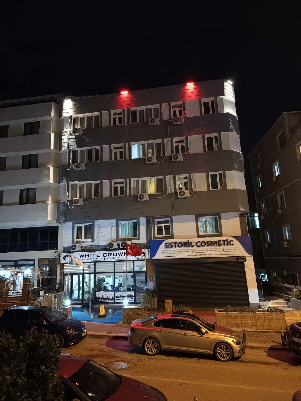 White Crown Apartman Ve Yasam Merkezi Estambul Exterior foto