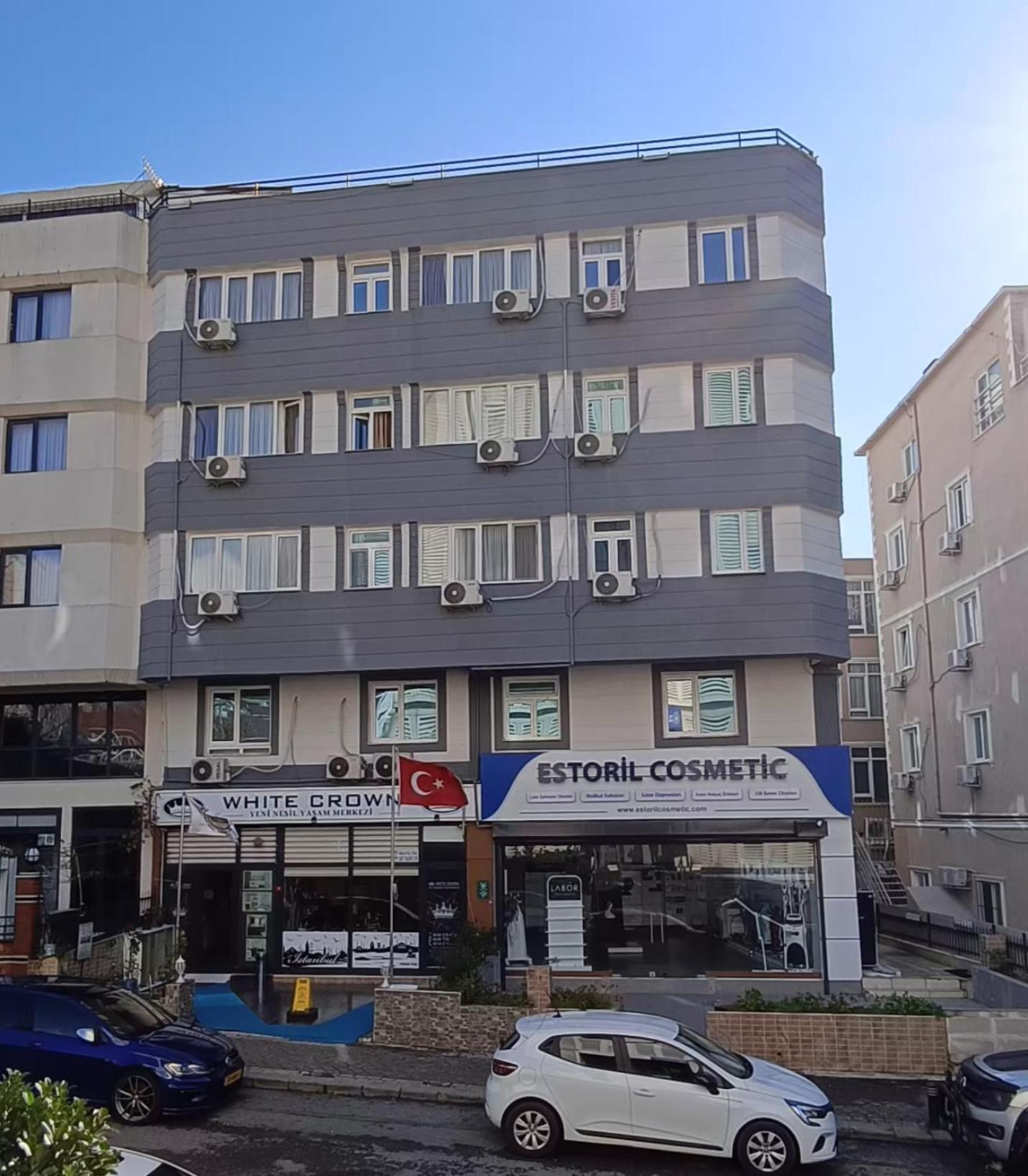 White Crown Apartman Ve Yasam Merkezi Estambul Exterior foto